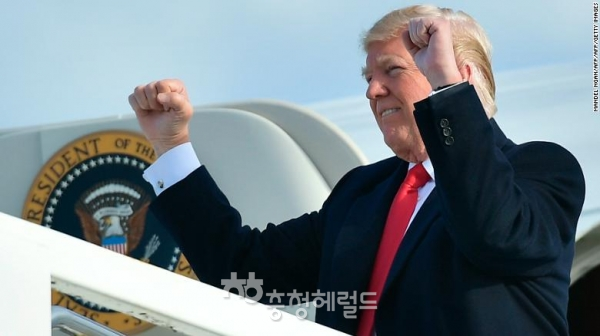 미국 cnn방송은 트럼프 대통령과 북한 김정은 국무위원장간에 있을 북미정상회담을 3-4주안에 열것이라고 보도했다[사진=cnn켑처]