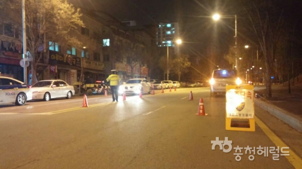 대전경찰이 16일 대대적인 ‘음주운전 특별단속’에 나선다.