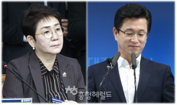 박정현 대덕구청장(좌측)이 18일 자신의 페이스북을 통해 '대전시의 지역화폐 발행' 추진에 대해 우려의 목소리를 냈다.