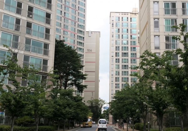 대전지역 아파트단지. 자료사진.