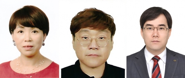 대전장애인상 수상자. 박종희 관장, 신인수 센터장, 김용구 부관장(왼쪽부터)