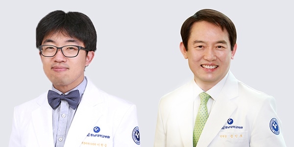 충남대학교병원 내분비대사내과 이현승 교수(왼쪽)와 송민호 교수(오른쪽).