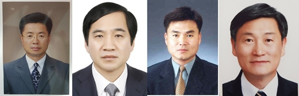 한준섭·길영식·조대호·김윤호(왼쪽부터)