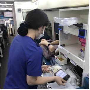 대전경제통상진흥원은 지난 3일 대전·충남·세종 혈액원을 통해 코로나 19 장기화에 따른 국가적 혈액 수급난을 극복하기 위한 단체헌혈에 동참했다.