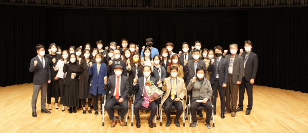 대전문화재단 제7대 심규익 대표가 30일 오전 대전예술가의집 누리홀에서 취임식을 가졌다.