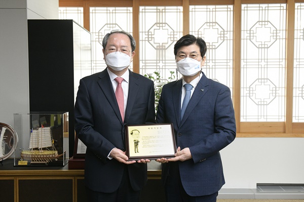 류순현 세종시 행정부시장이 21일 퇴임했다.