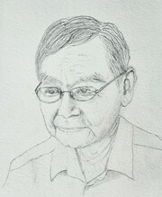 안진흥 작가 캐리커처